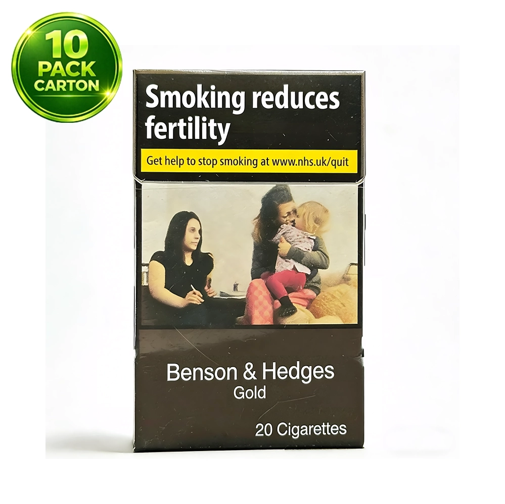 Benson & Hedges Gold - 1 Carton (10 Packs)